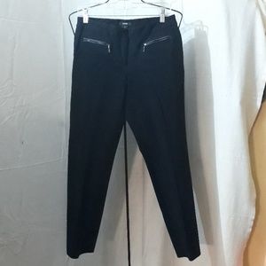 Black alfani dress pants tapered sz 8